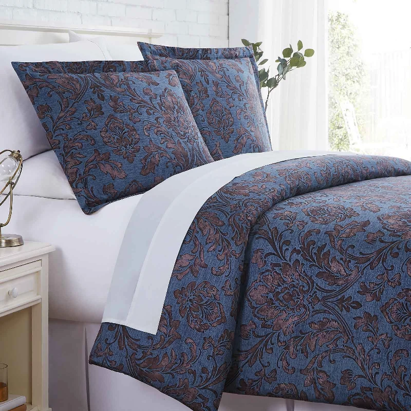 Ombre - colored duvet covers with a gradient effect for a trendy and unique styleFrench Garden Duvet Cover Set