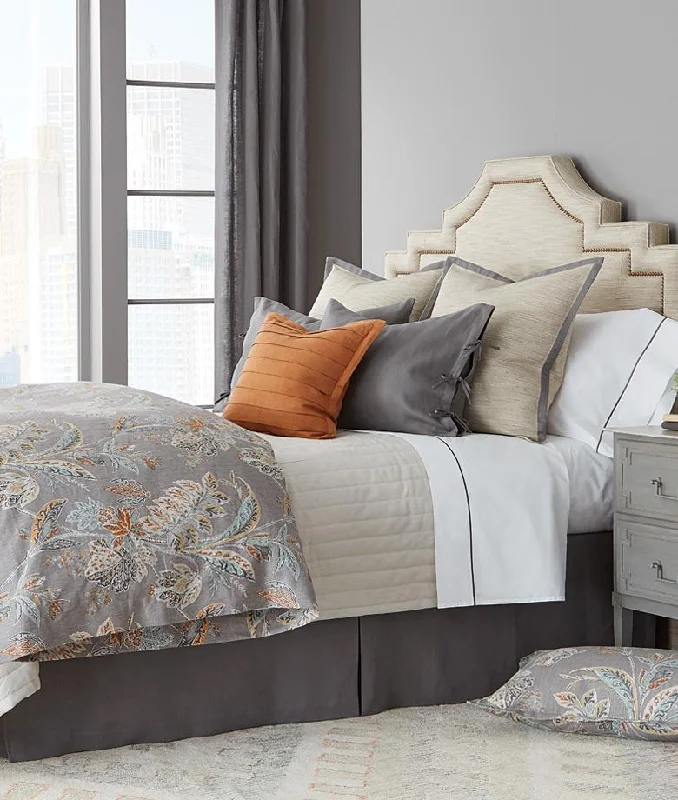 Dry - clean - only duvet covers with high - end materials and delicate designsCamila Turmeric Bedding by Legacy Home