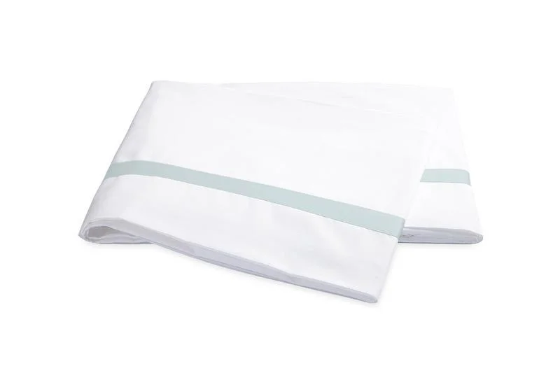 Zipper - closure duvet covers for easy removal and washingLowell Pool Bedding by Matouk