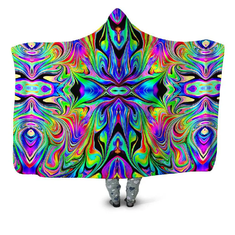 Acrylic blankets for a soft and affordable alternativeMacro Dose Hooded Blanket