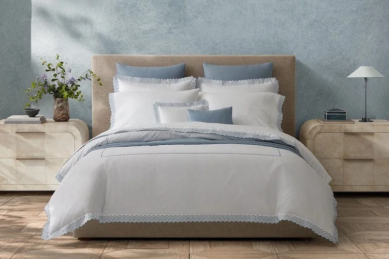 Minimalist - style duvet covers with clean lines and simple designsFelix Bedding by Matouk