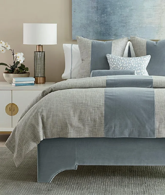 Egyptian cotton duvet covers for a luxurious and soft feelMontauk with Velvet Bedding by Legacy Home