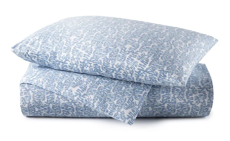 Machine - washable duvet covers for hassle - free cleaningDenim Fern Bedding by Peacock Alley