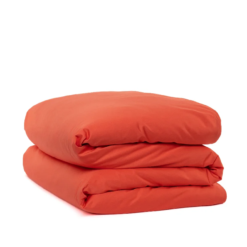 Organic cotton duvet covers for a chemical - free and eco - friendly optionPersimmon Duvet Cover