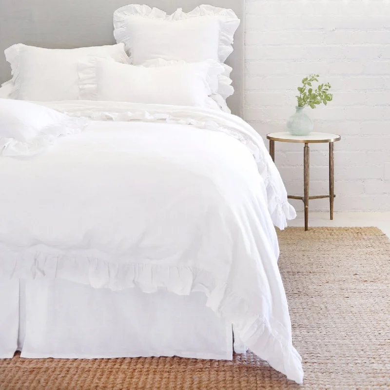 Duvet covers that coordinate with existing bedroom furnitureCharlie White Bedding by Pom Pom at Home