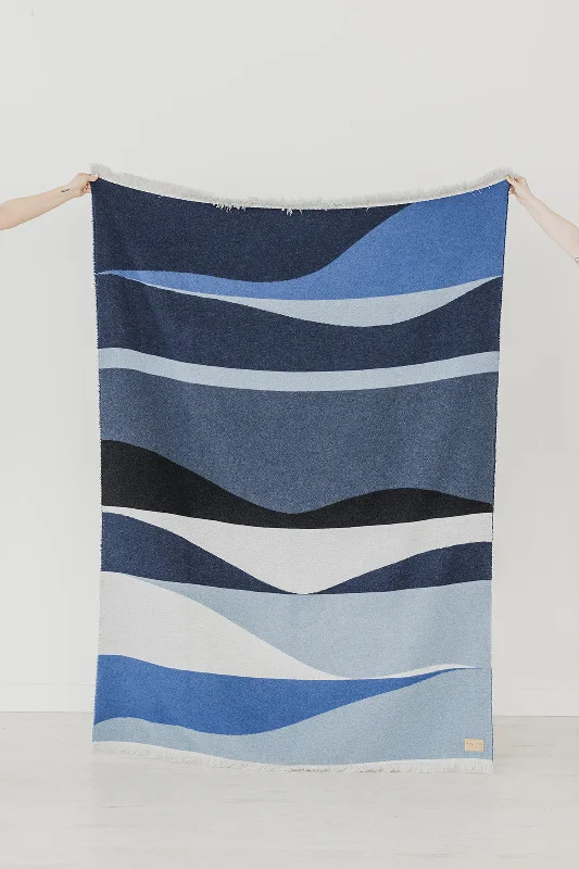 Silk blankets with a smooth and elegant touchRiver Reversible Blanket