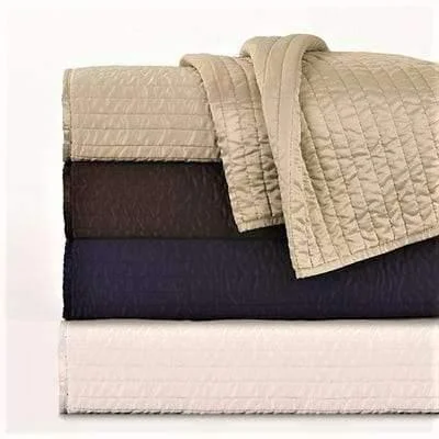 Microfiber blankets that are durable and easy to care forSatin Quilted Coverlet Sets - 4 Colors