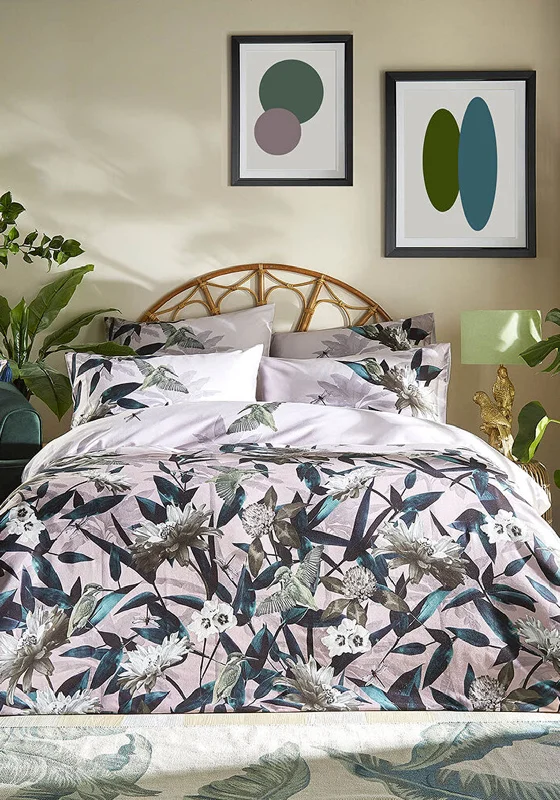 Machine - washable duvet covers for hassle - free cleaningTed Baker Kingfish Double Duvet Cover, Quartz