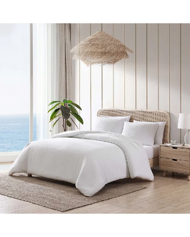 Light - blocking duvet covers for a better sleep during the dayTommy Bahama Solid Wicker Duvet Cover Set