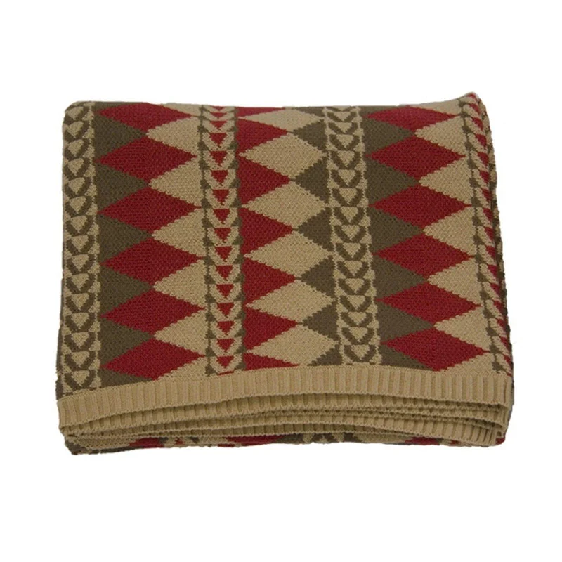 Synthetic fiber blend blankets for a budget - friendly choiceWilderness Ridge Knitted Throw Blanket