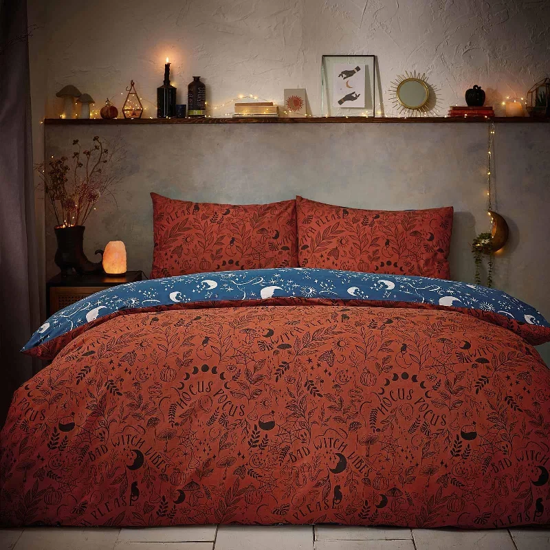 High - end luxury duvet covers for a top - tier sleep experienceWitchy Vibes Duvet Cover Cover Set