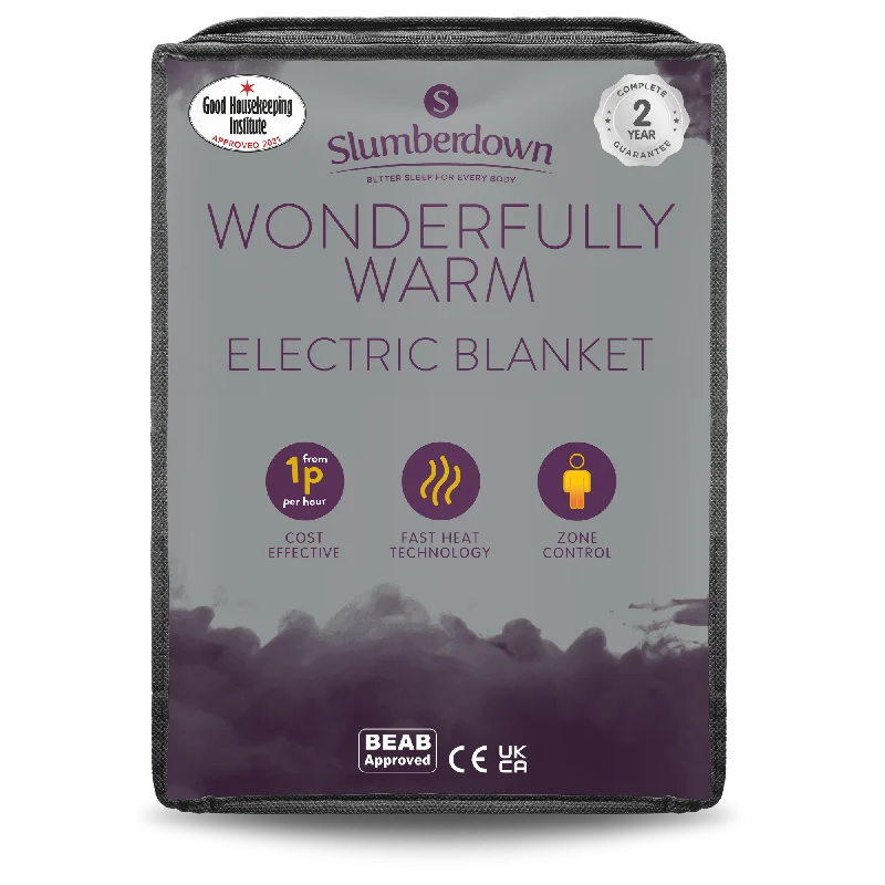 Acrylic blankets for a soft and affordable alternativeWonderfully Warm Electric Blanket