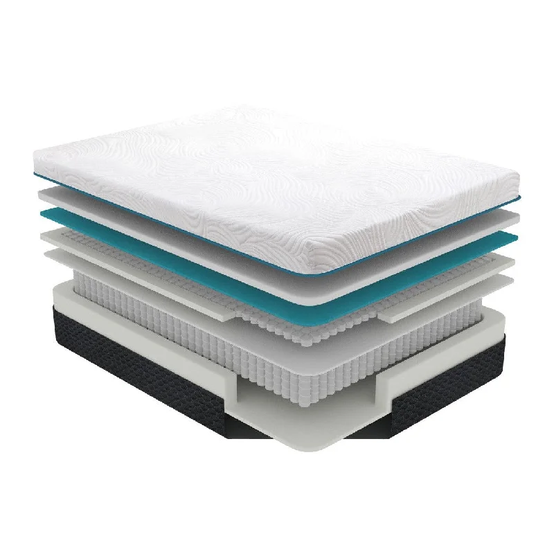 Hybrid mattresses combining foam and innerspring technologyHomelegance Avior 11" Twin XL Latex Microcoil Hybrid Mattress