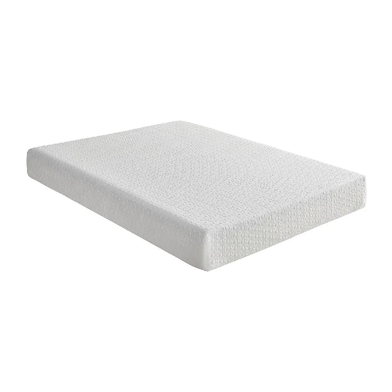 Memory foam mattresses for pressure relief and contouring8-inch Full Size Bed Mattress Gel-Infused Memory Foam Mattress, Firm, White, Mattress in a Box