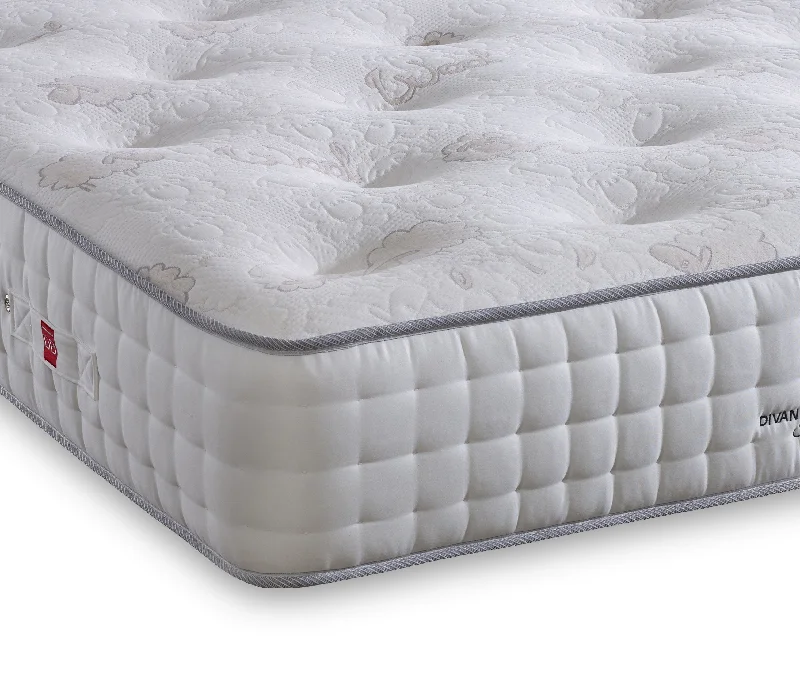 Wool - filled mattresses for natural insulation and moisture - wickingSignature Range Acton Wool 2000 Pocket Natural Mattress