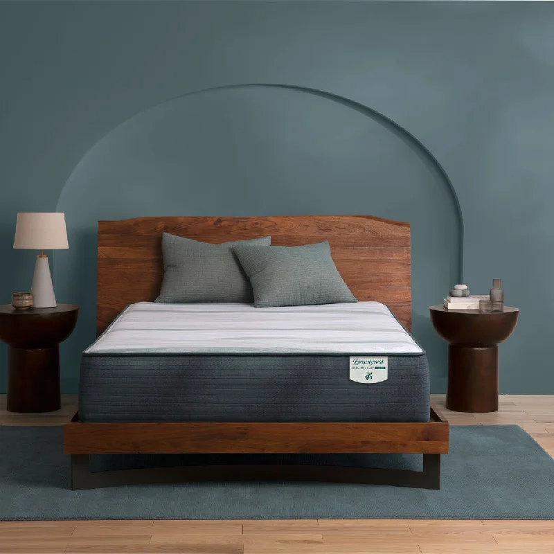 Gel - infused memory foam mattresses for cooler sleepBeautyrest® Harmony Lux™ Hybrid Ocean View Island 13" Firm Mattress