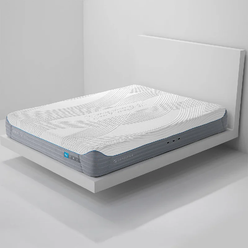 Gel - infused memory foam mattresses for cooler sleepBedgear H6 Hybrid Performance Mattress