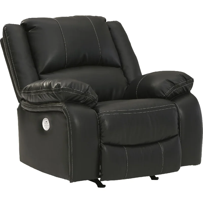 Wool - filled mattresses for natural insulation and moisture - wickingCalderwell Power Rocker Recliner - Black