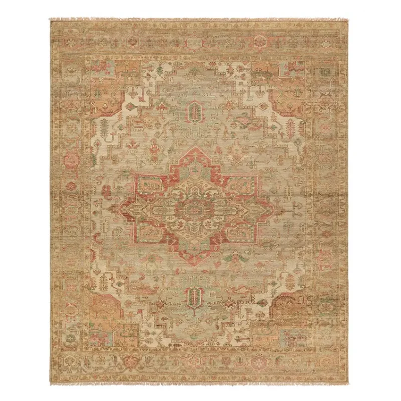 Natural latex and organic cotton blend mattressesCicek Cecilia Hand Knotted Rug