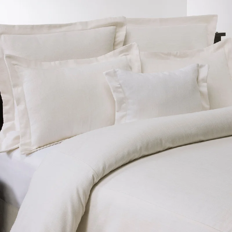 Cotton - filled comforters for a breathable and natural sleep experienceClassic Linen Ivory Comforter