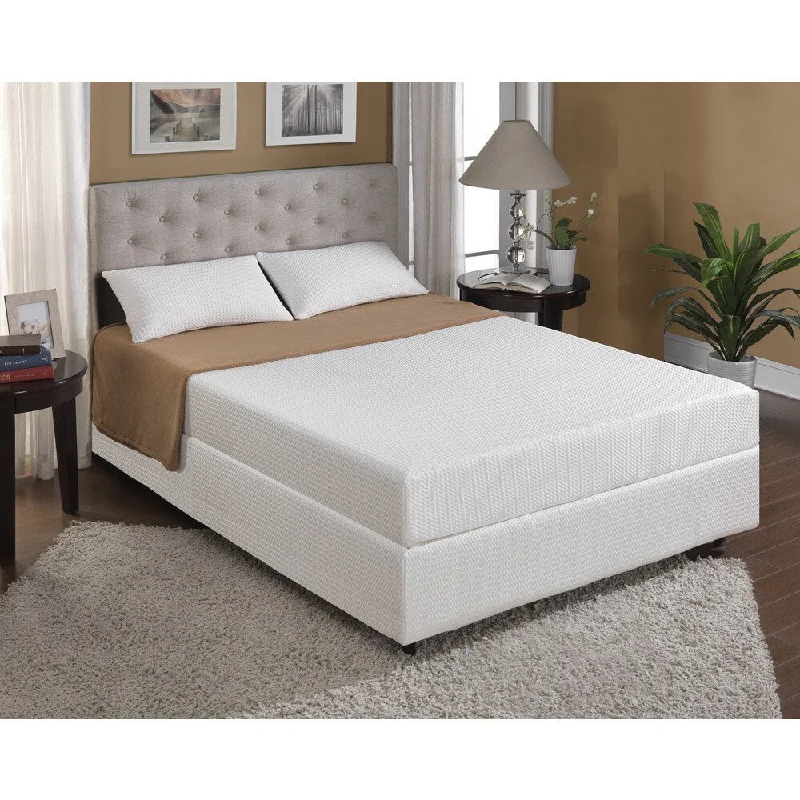 Innerspring mattresses with coil counts for supportCool Jewel Twilight 8-inch Twin-size Gel Memory Foam Mattress