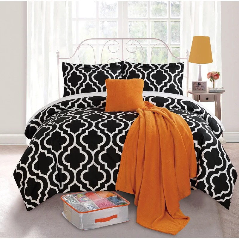 Latex - filled comforters with a bouncy texture and good supportGem 5-Piece Comforter Set