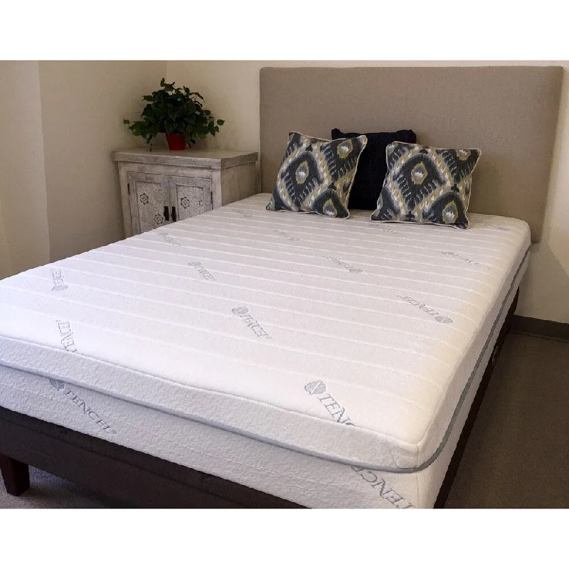 Gel - infused memory foam mattresses for cooler sleepIcon Sleep by Sommette Cool Tencel 11-inch Full-size Gel Memory Foam Mattress