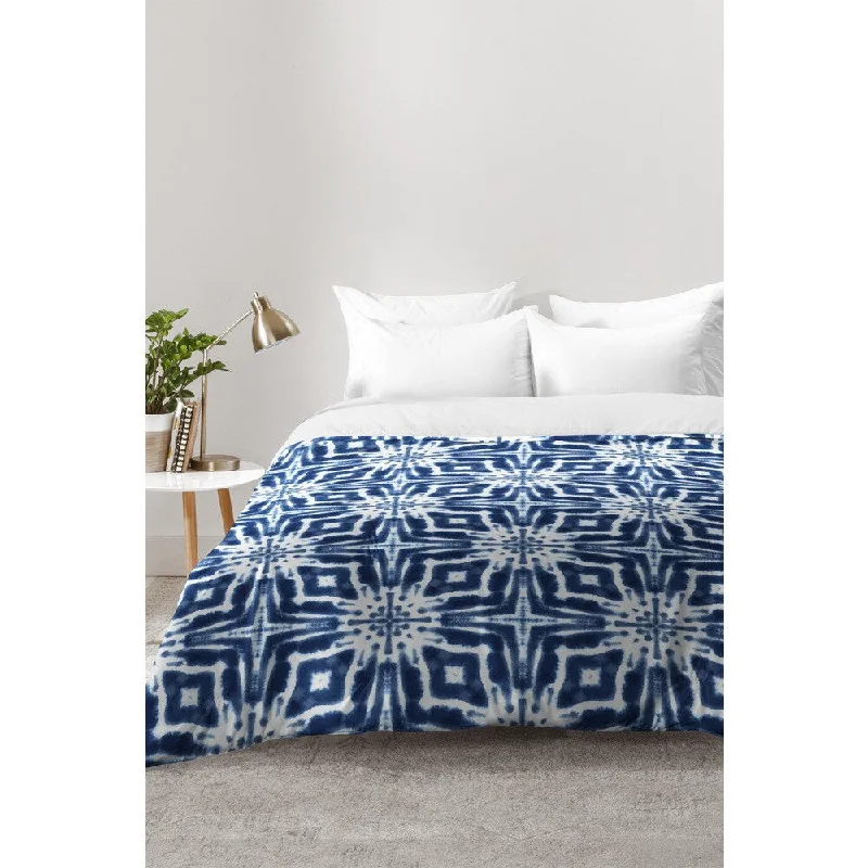 Cotton - filled comforters for a breathable and natural sleep experienceJacqueline Maldonado Watercolor Shibori Indigo Comforter