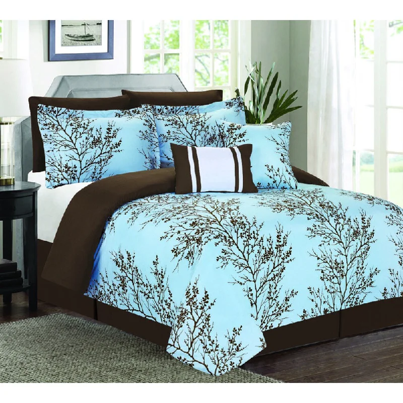 Down - filled comforters for supreme warmth and lightnessMagic Blue 7-piece Comforter Set