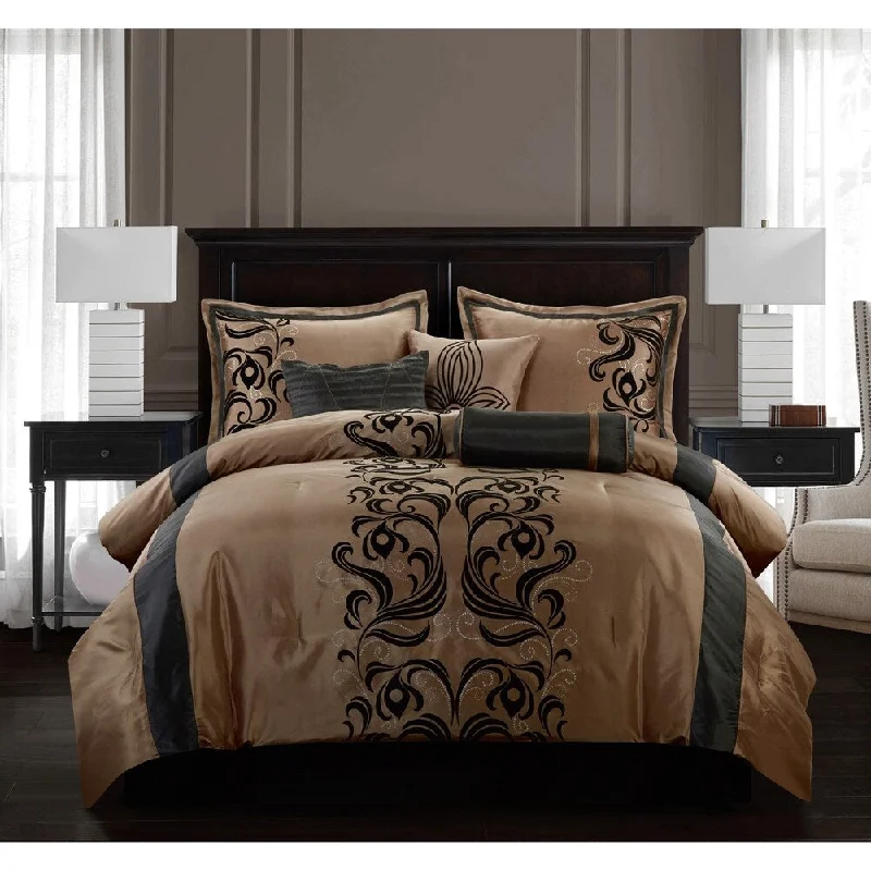 Queen - size comforters for standard queen - sized mattressesNanshing Madeline 7-piece Comforter Set