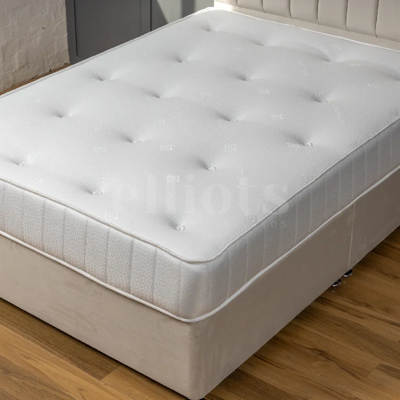 Hybrid mattresses combining foam and innerspring technologyCool Touch Open Coil Mattress