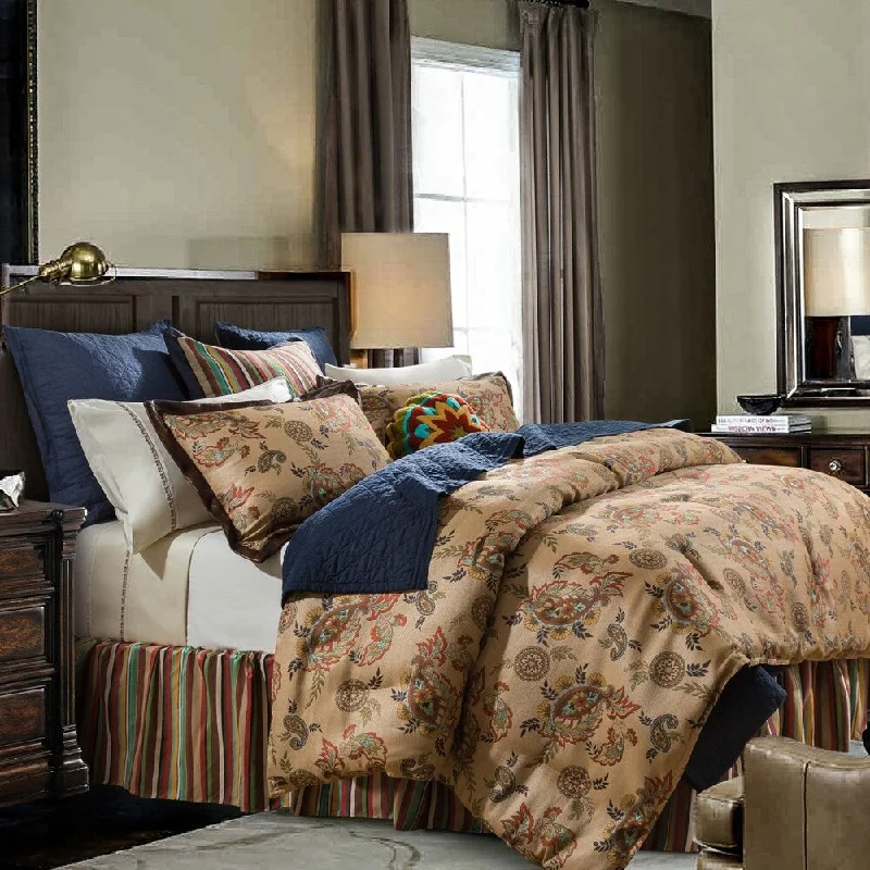 Silk - filled comforters for a luxurious and smooth touchPaseo Road by Hiend Accents Tammy Paisley Comforter Set, Full, 3PC