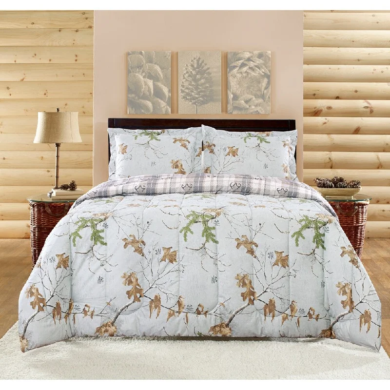 Silk - filled comforters for a luxurious and smooth touchRealtree Xtra Comforter Set, Grey, Camo