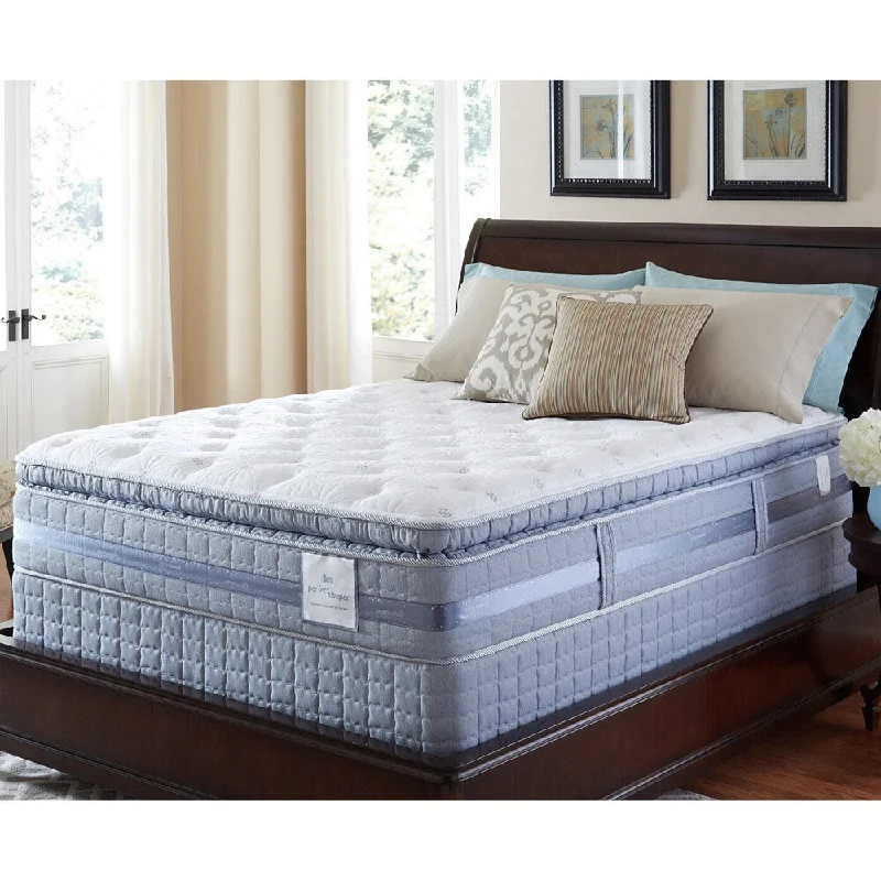 Wool - filled mattresses for natural insulation and moisture - wickingSerta Perfect Sleeper Elite Pleasant Night Super Pillow Top Twin-size Mattress Set