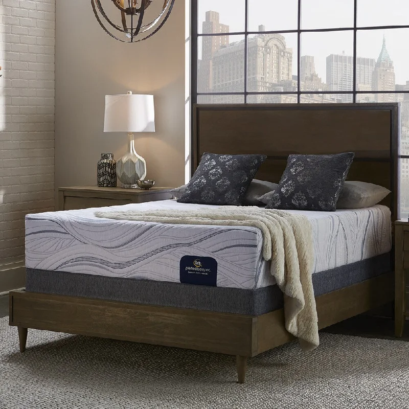 Hybrid mattresses combining foam and innerspring technologySerta Perfect Sleeper Shimmering 12-inch Queen-size Mattress