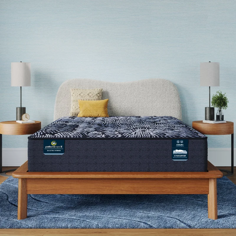 Gel - infused memory foam mattresses for cooler sleepSerta Perfect Sleeper X Quilted Knox Firm Mattress