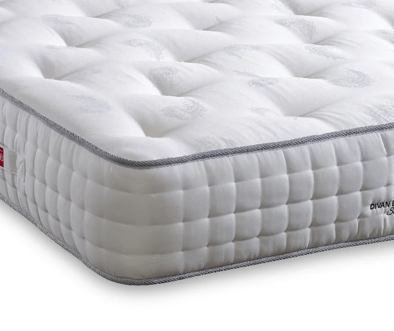 Latex mattresses with natural bounce and breathabilitySignature Range Clarissa 1000 Pocket Sprung Cashmere Wool Silk Natural Mattress