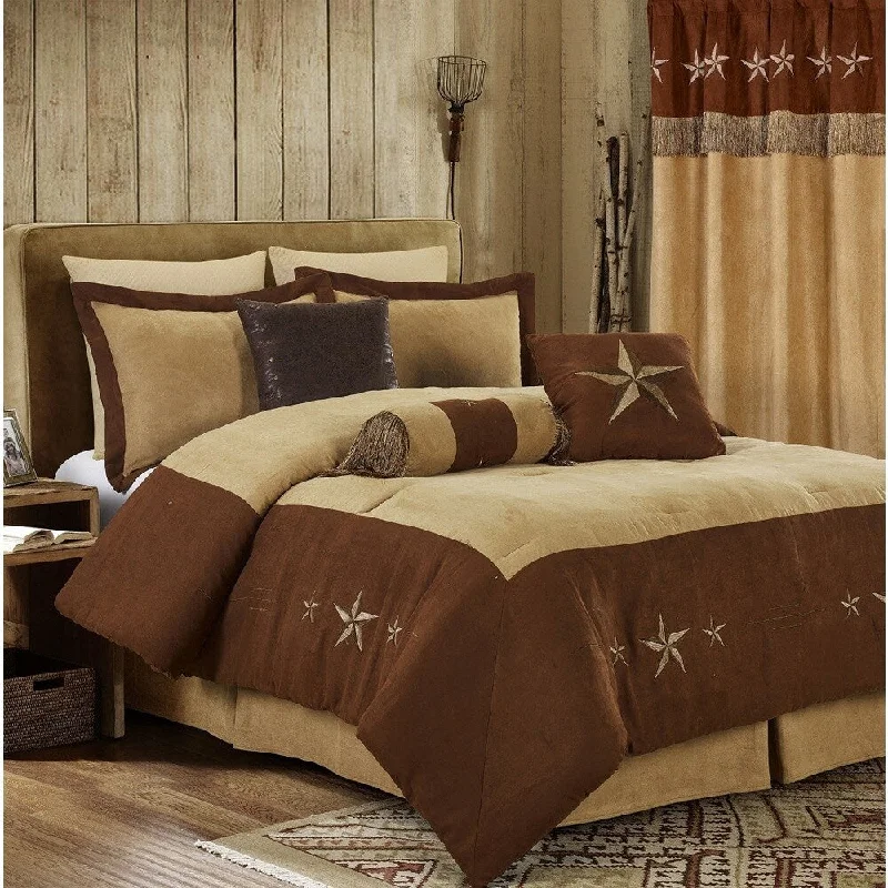 Cotton - filled comforters for a breathable and natural sleep experienceStar Winslow Antique 7 Piece Comforter Set