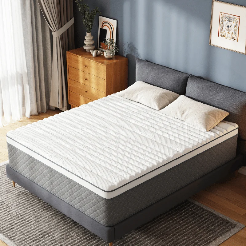 Hybrid mattresses combining foam and innerspring technologySwbvs Mattress LB 14 Inch Medium Mattresses